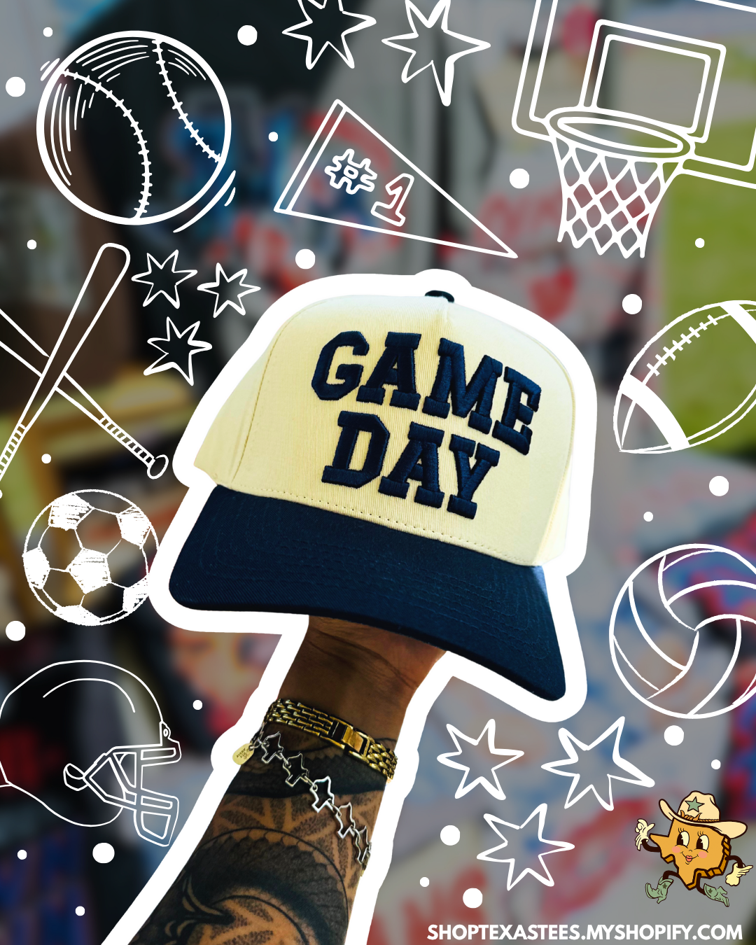 Game Day trucker hat (Copy)