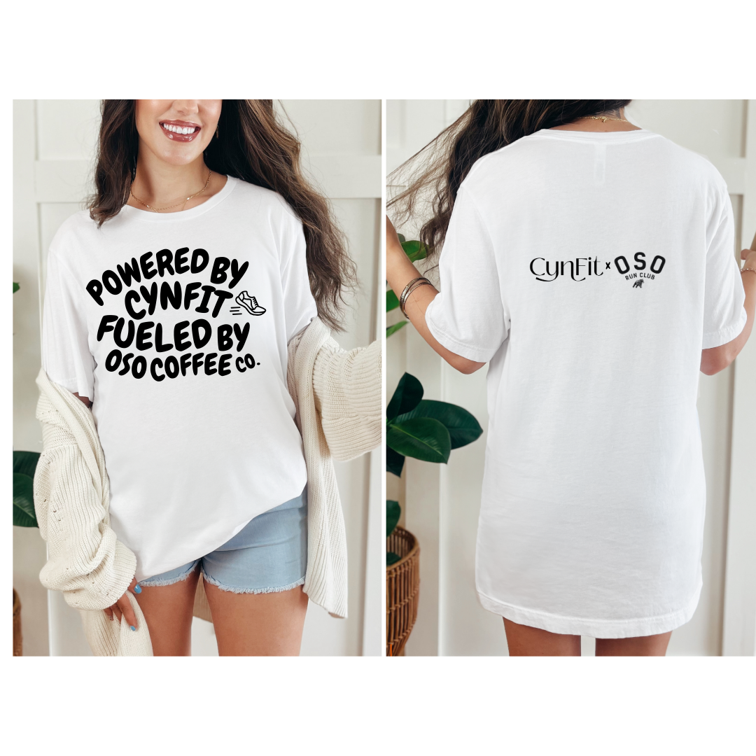 Powered & Fueled - CynFit x Oso Coffee Co. : REGULAR SHORT SLEEVE