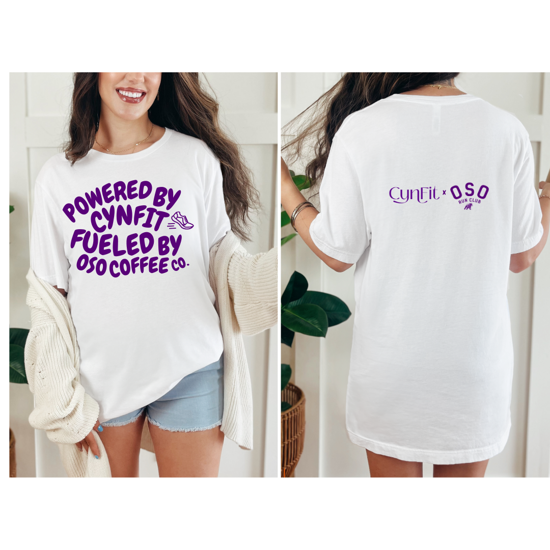 Powered & Fueled - CynFit x Oso Coffee Co. : REGULAR SHORT SLEEVE