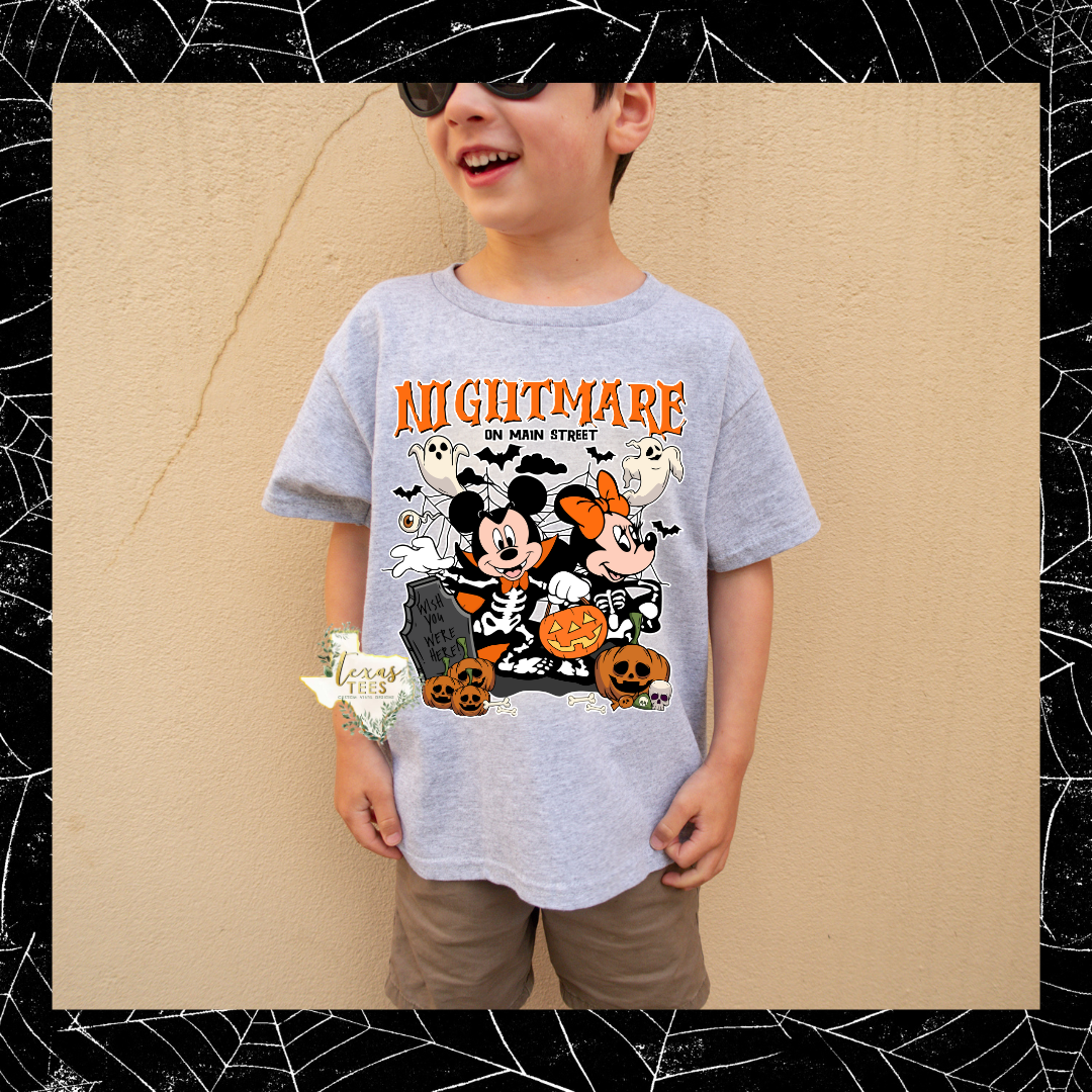 Nightmare on Main Street Mouses - KID SIZES