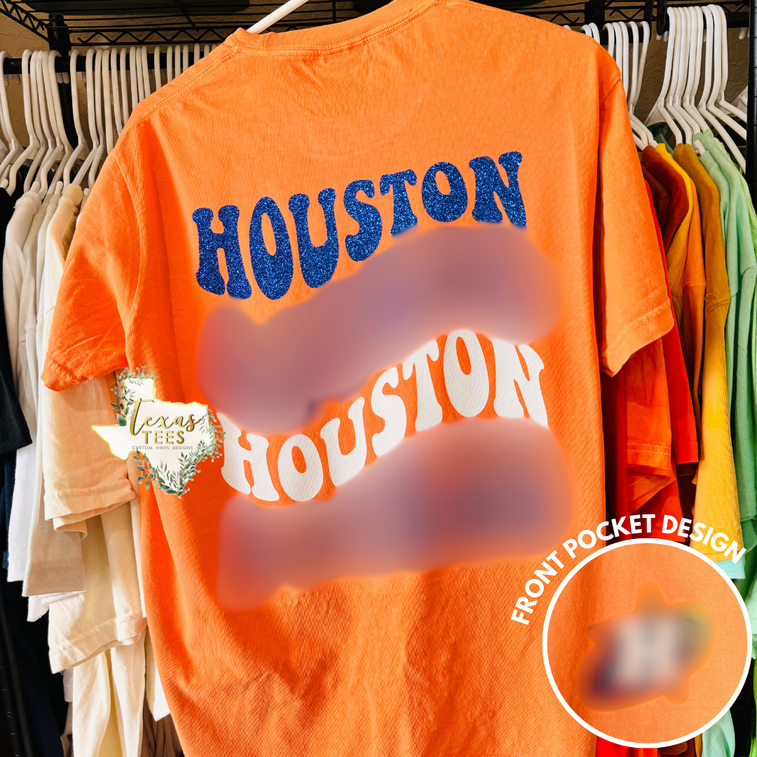 Space City HA Tee - Orange