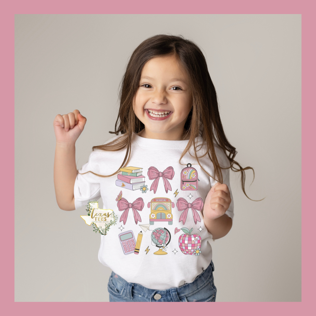 School Things Coquette - KID SIZES