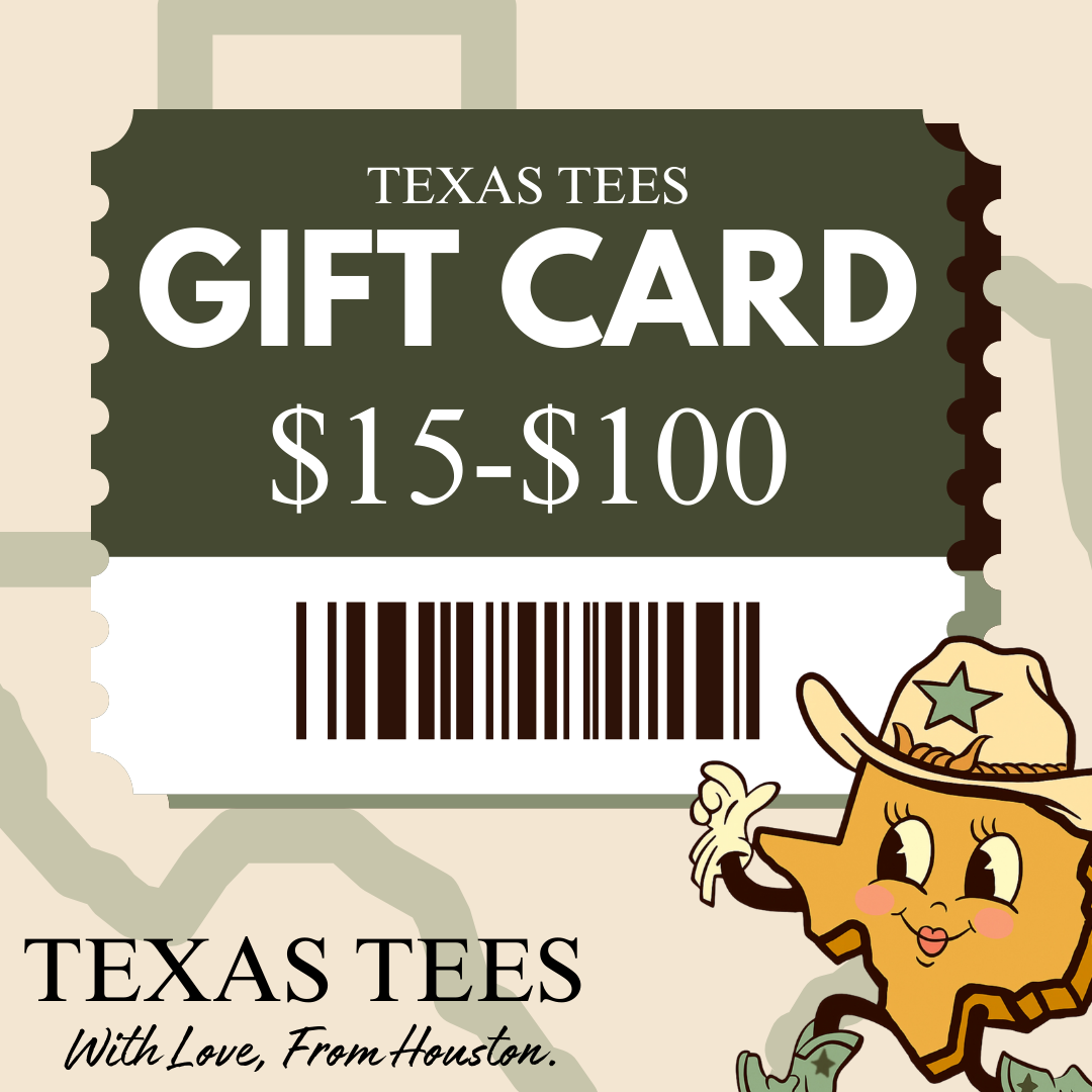 Texas Tees Gift Card