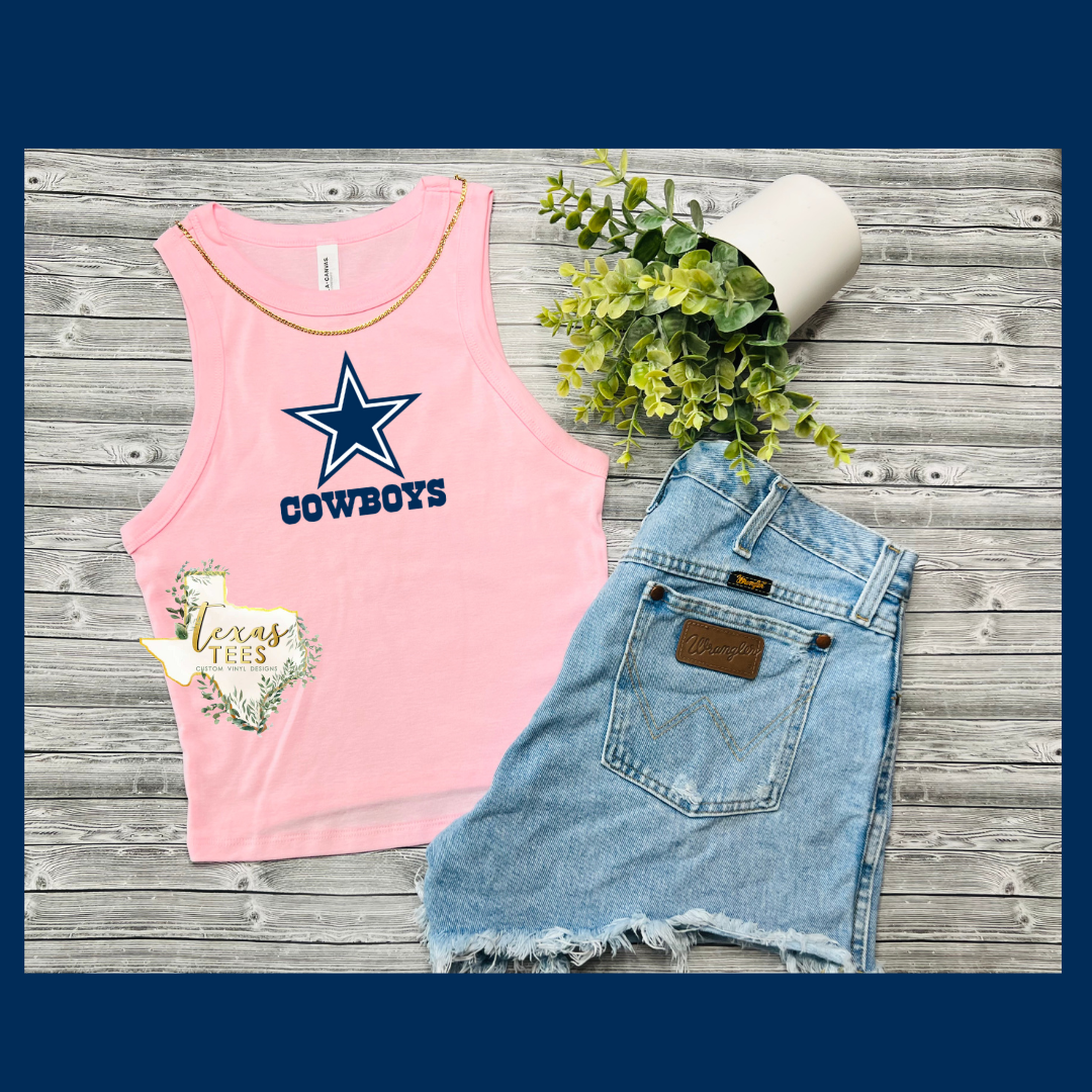 Cowboys Full Color Logo Tank