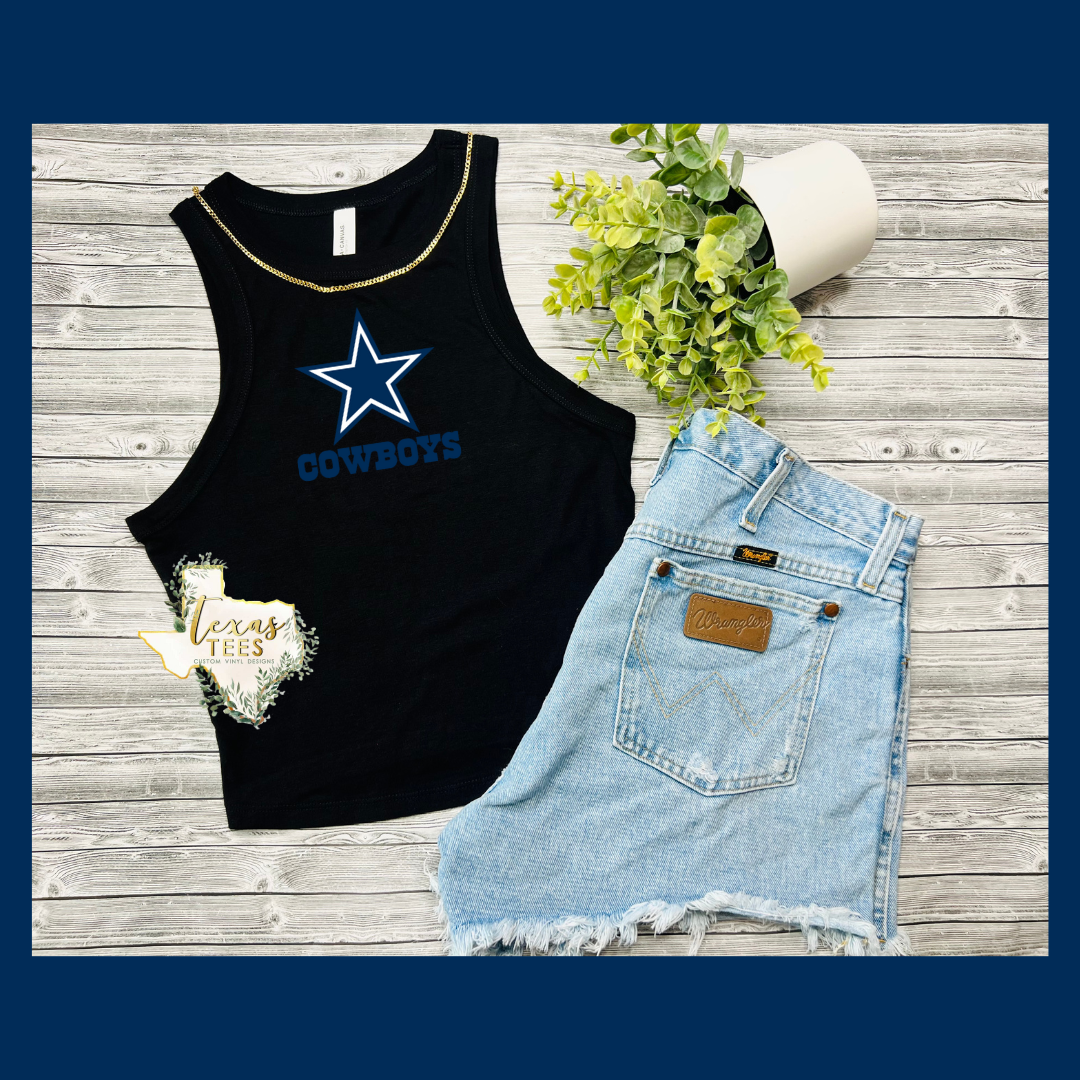 Cowboys Full Color Logo Tank
