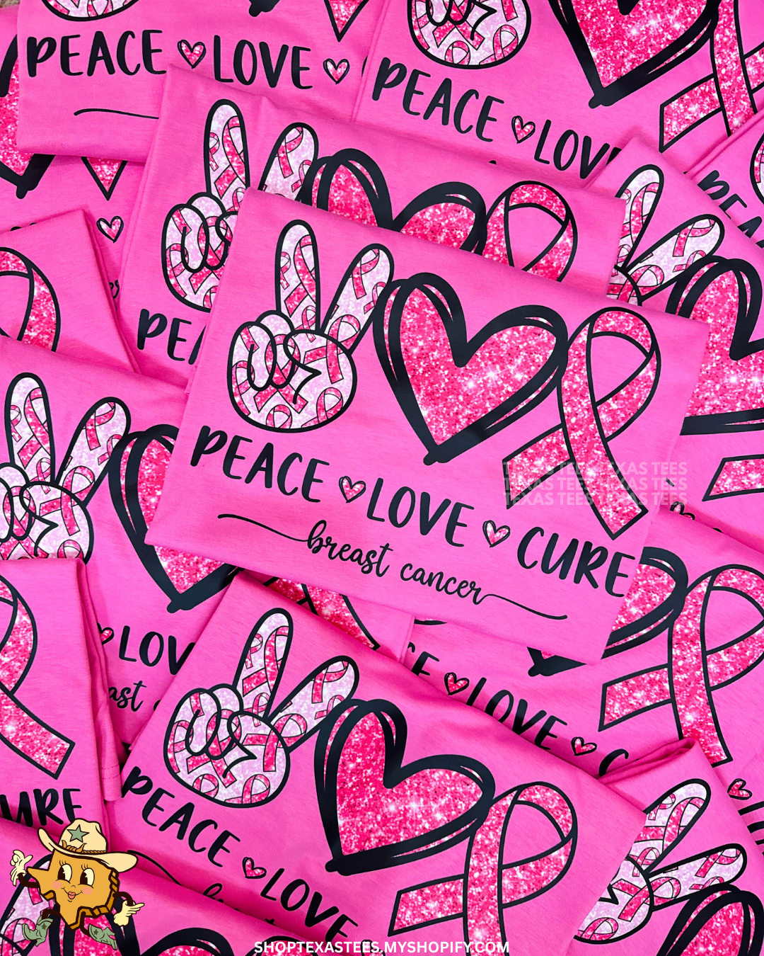 Peace Love Cure Breast Cancer