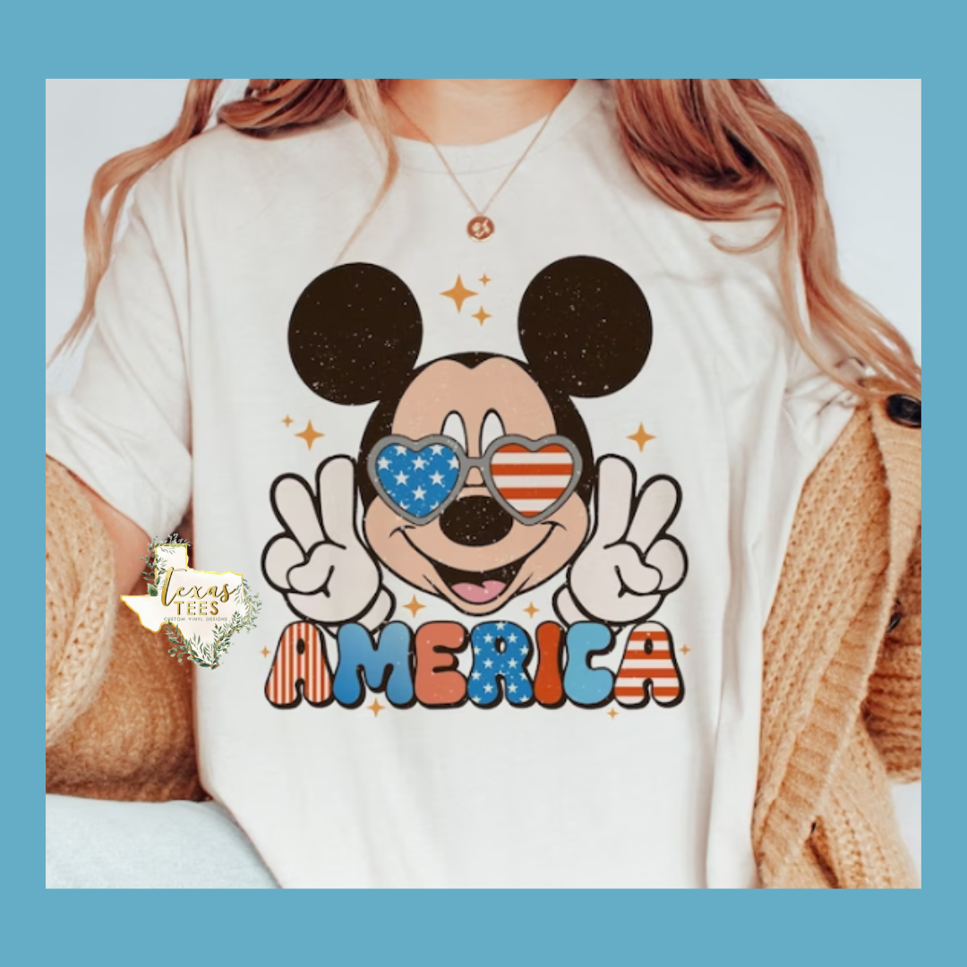 America Boy Mouse - KIDS SIZES