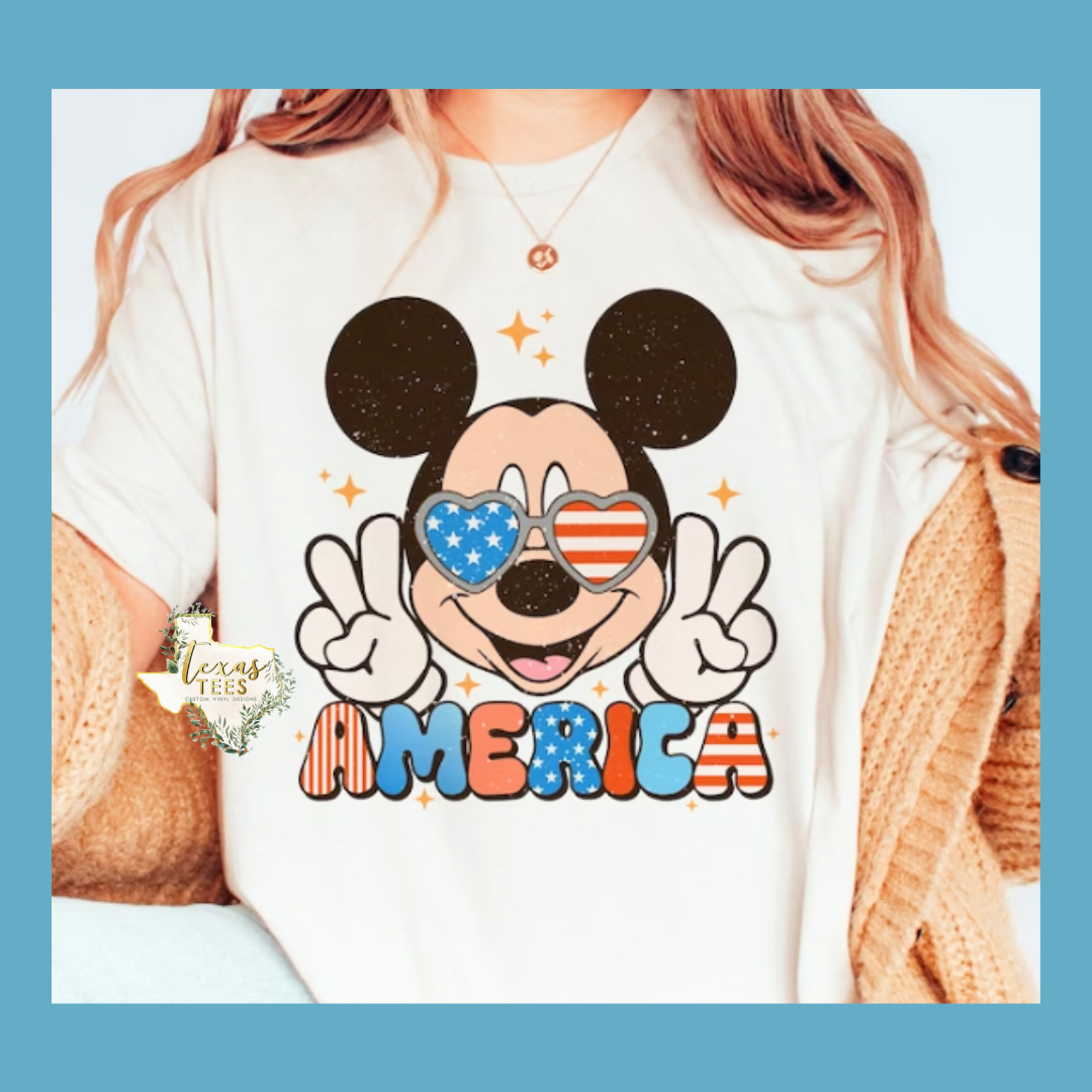 America Boy Mouse - ADULT SIZES