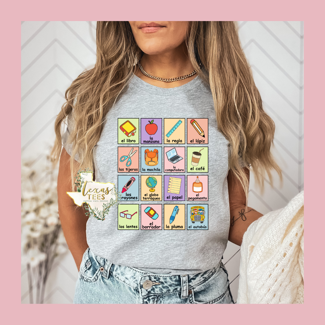 Teacher Loteria Tee