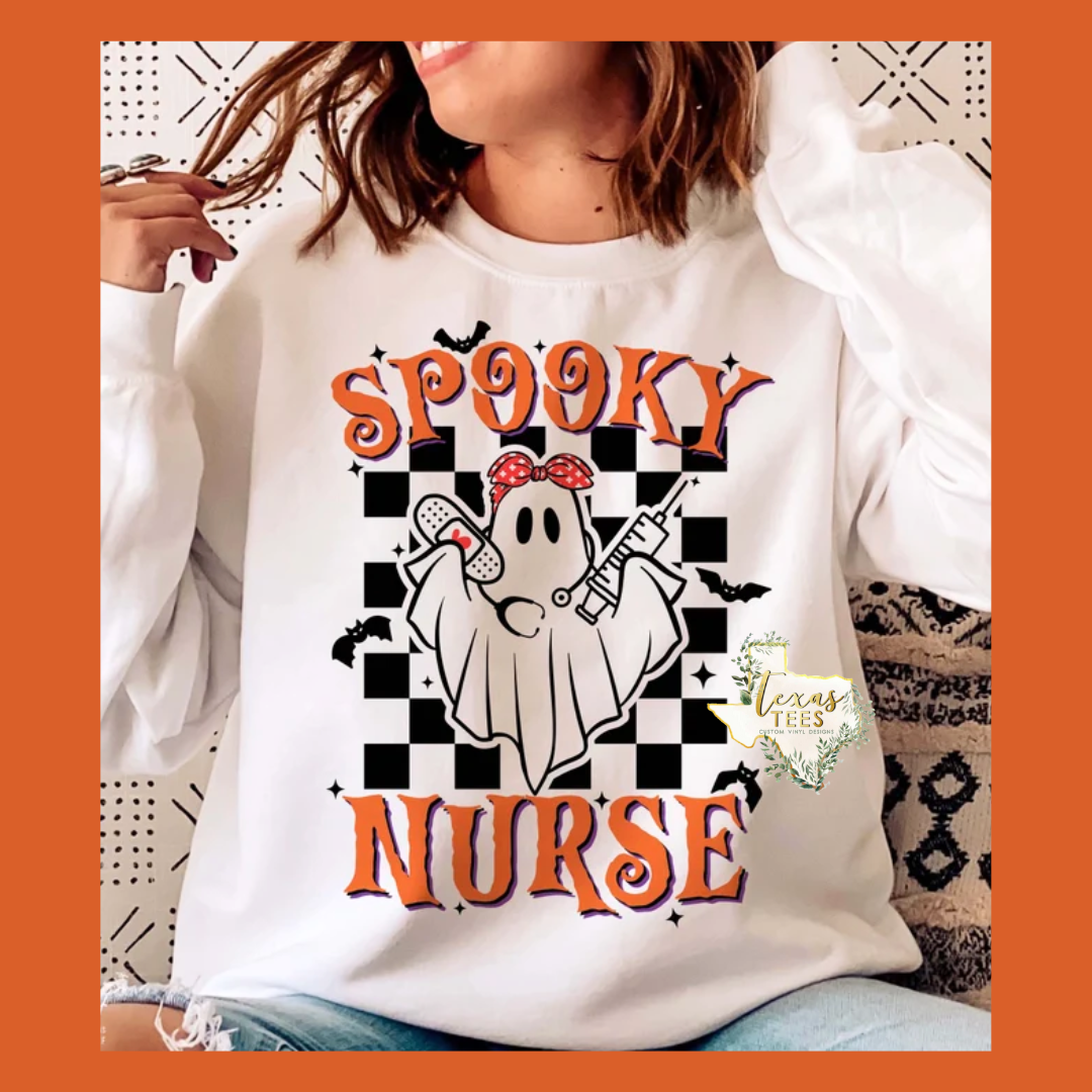 Spooky Nurse Ghost