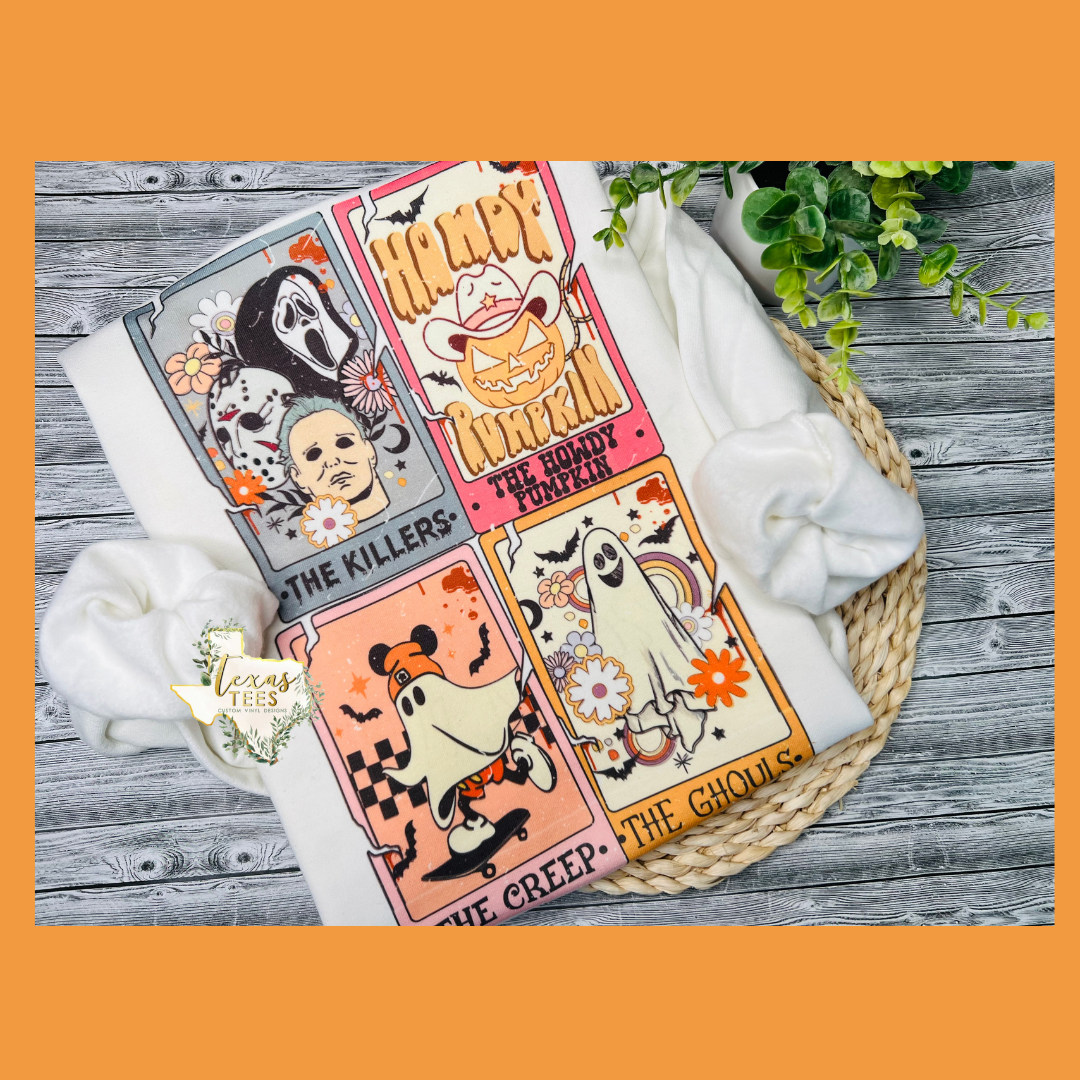 Spooky Tarot Cards