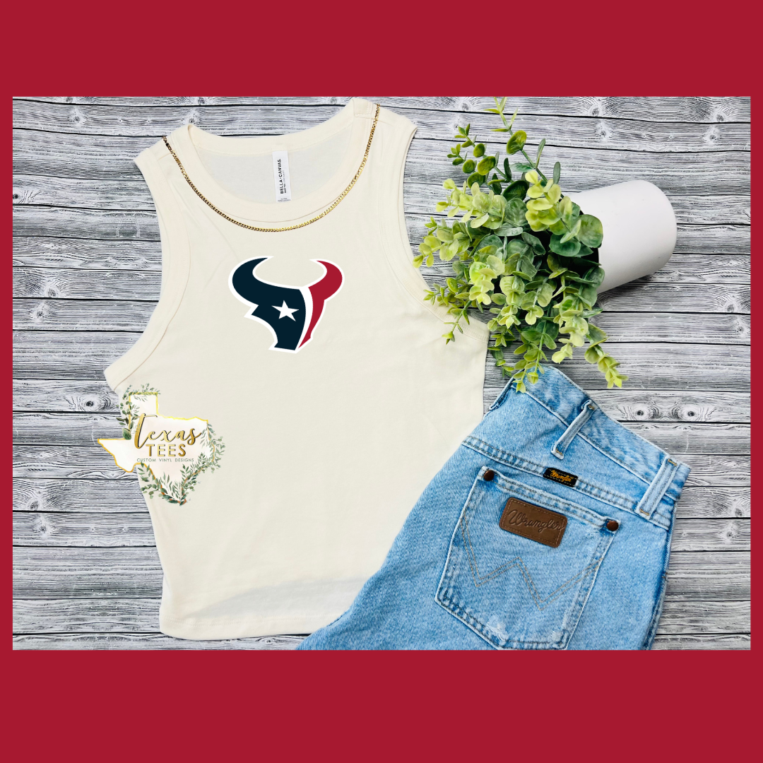 Texans Full Color Logo Tank