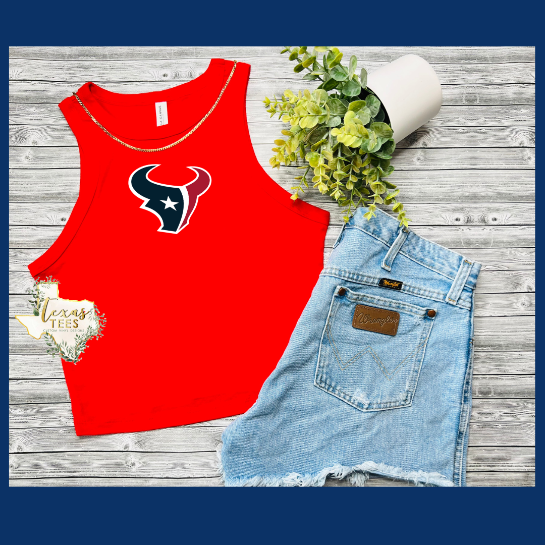 Texans Full Color Logo Tank