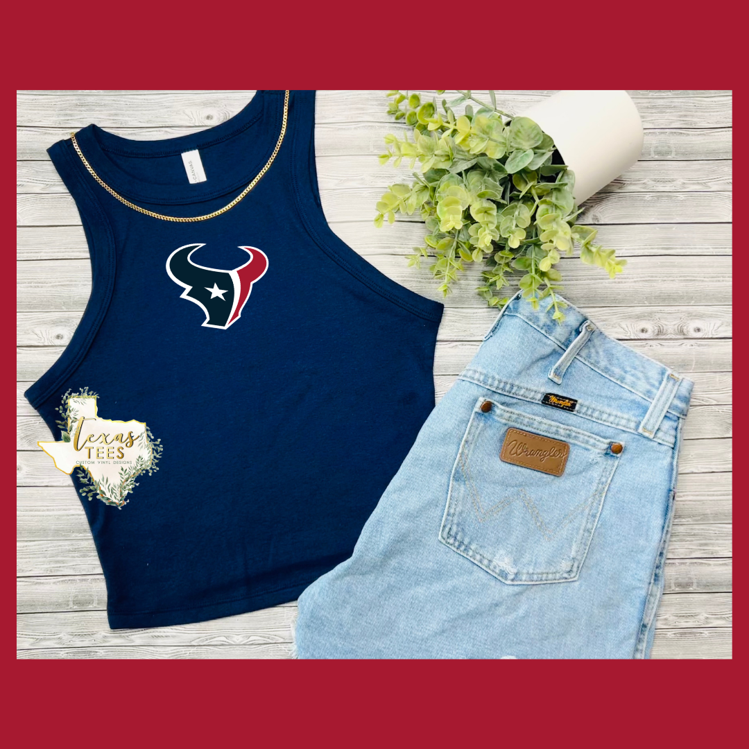 Texans Full Color Logo Tank
