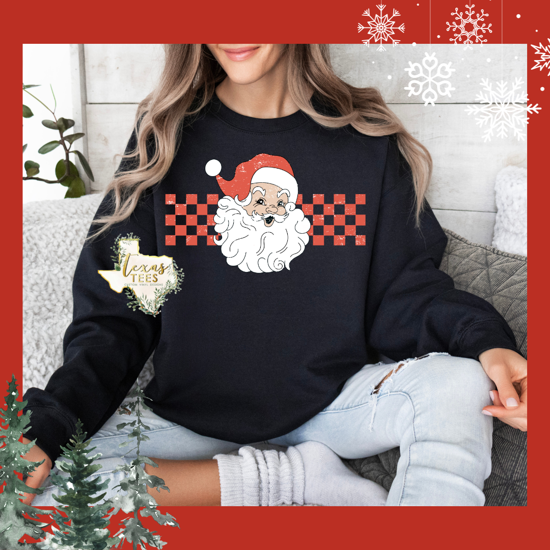 Retro Santa - Red