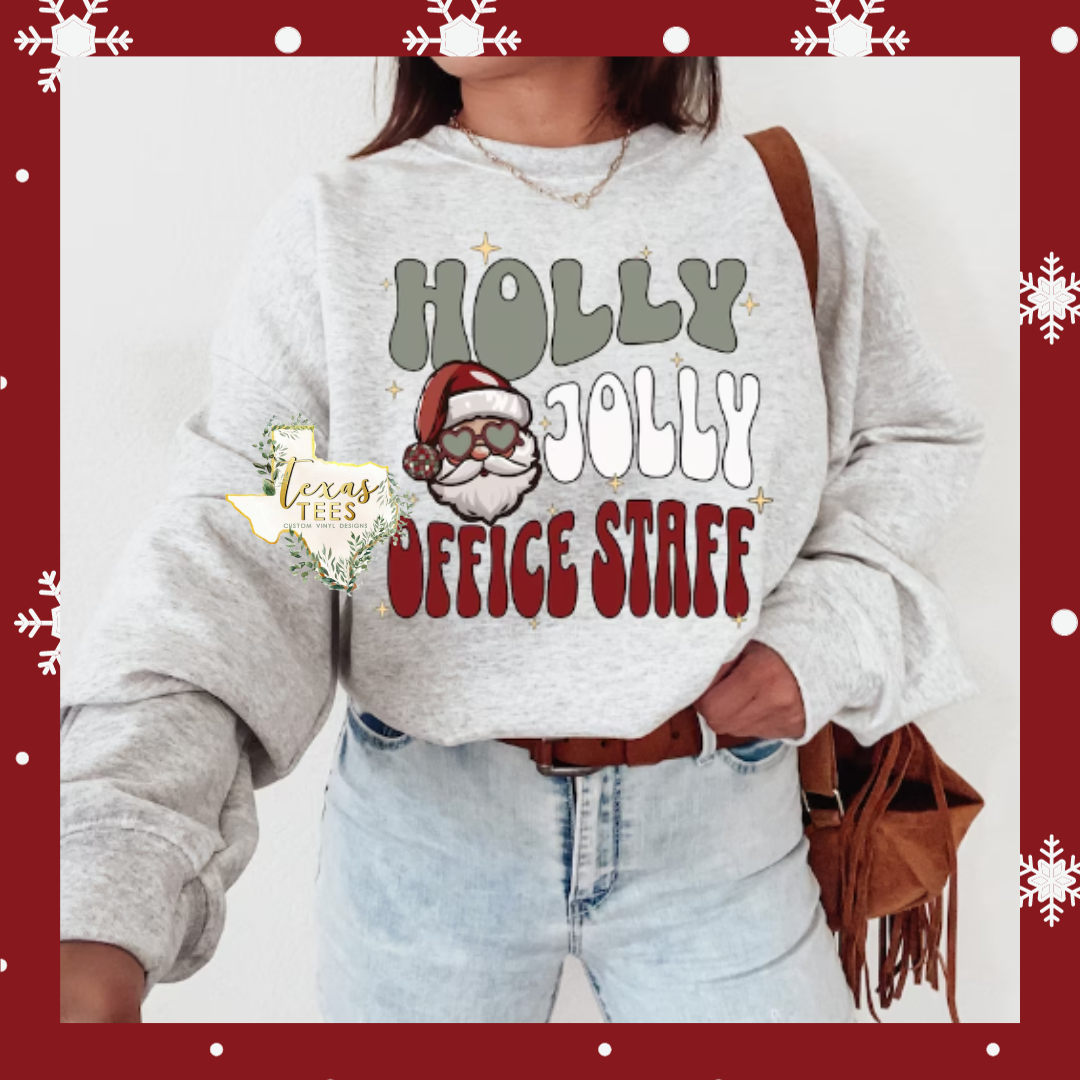 Holly Jolly Office Staff