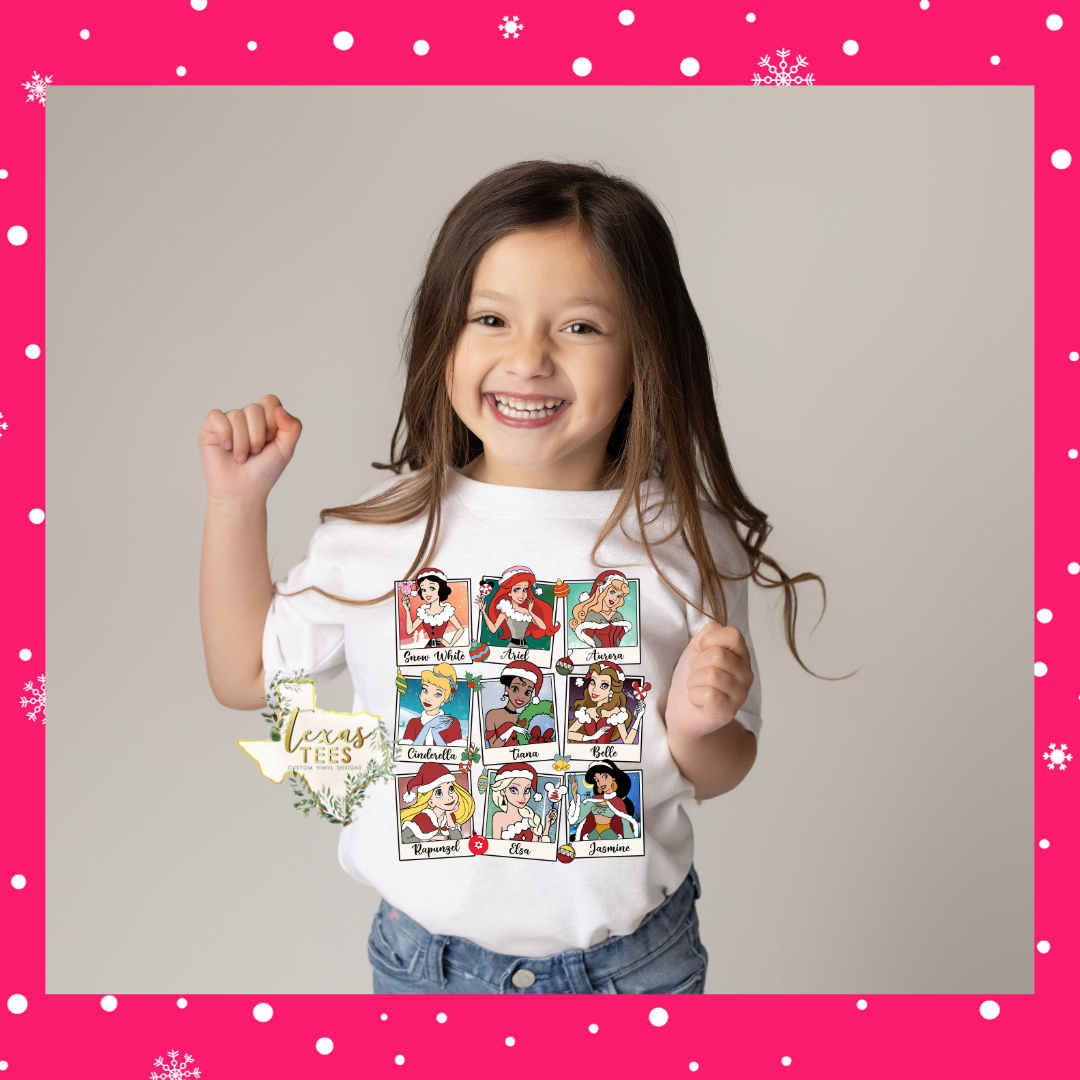 Princess Christmas - KIDS SIZES