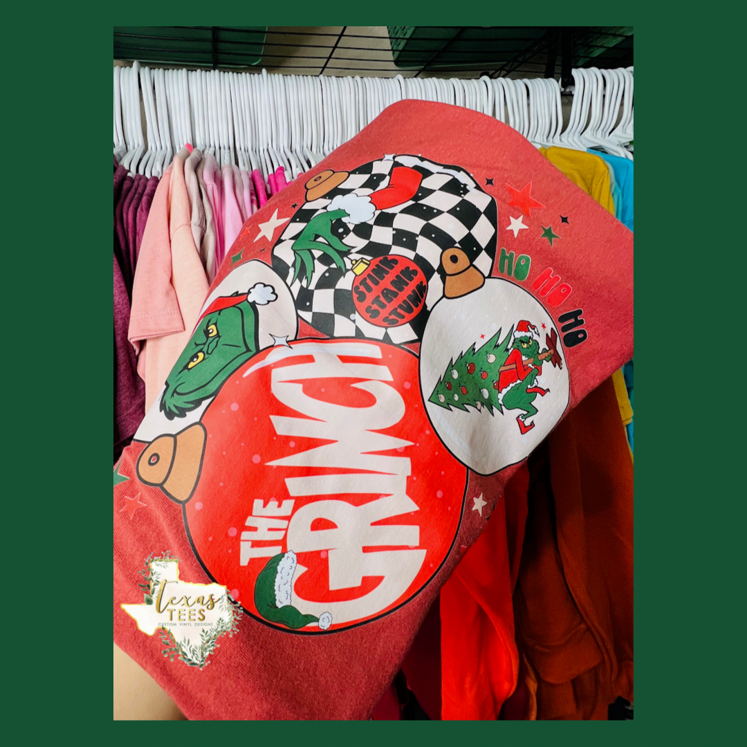 The Grinch Ornament Tee