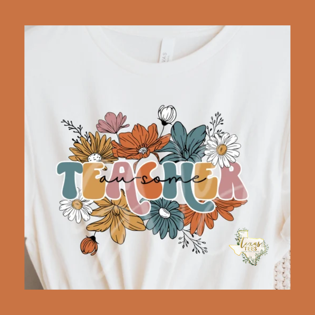 Au-Some Teacher Tee