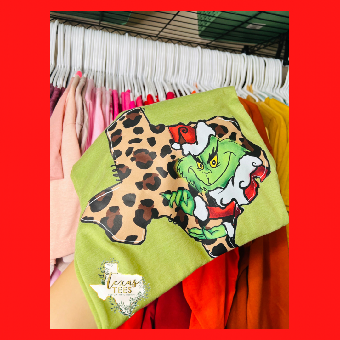 Texas Grinch Tee