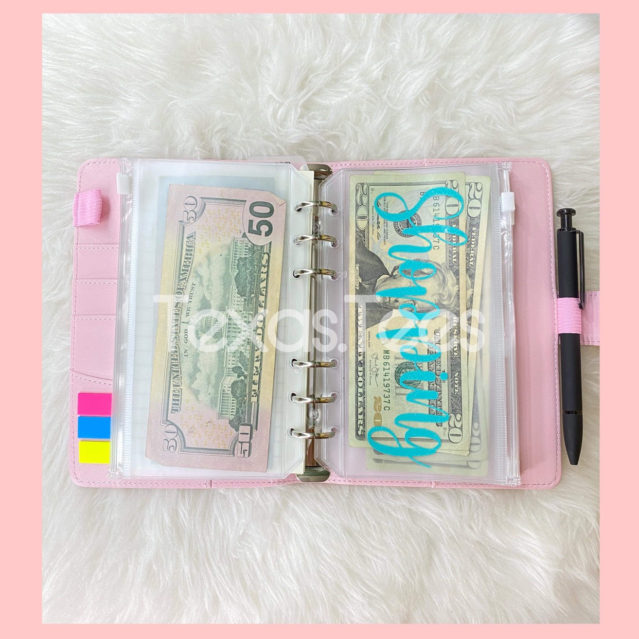 Customizable Budget Book