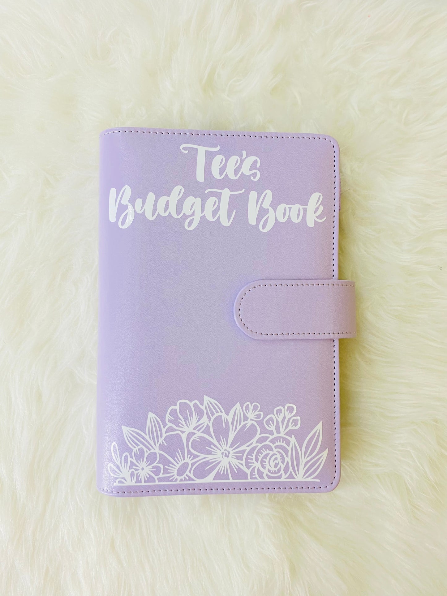 Customizable Budget Book