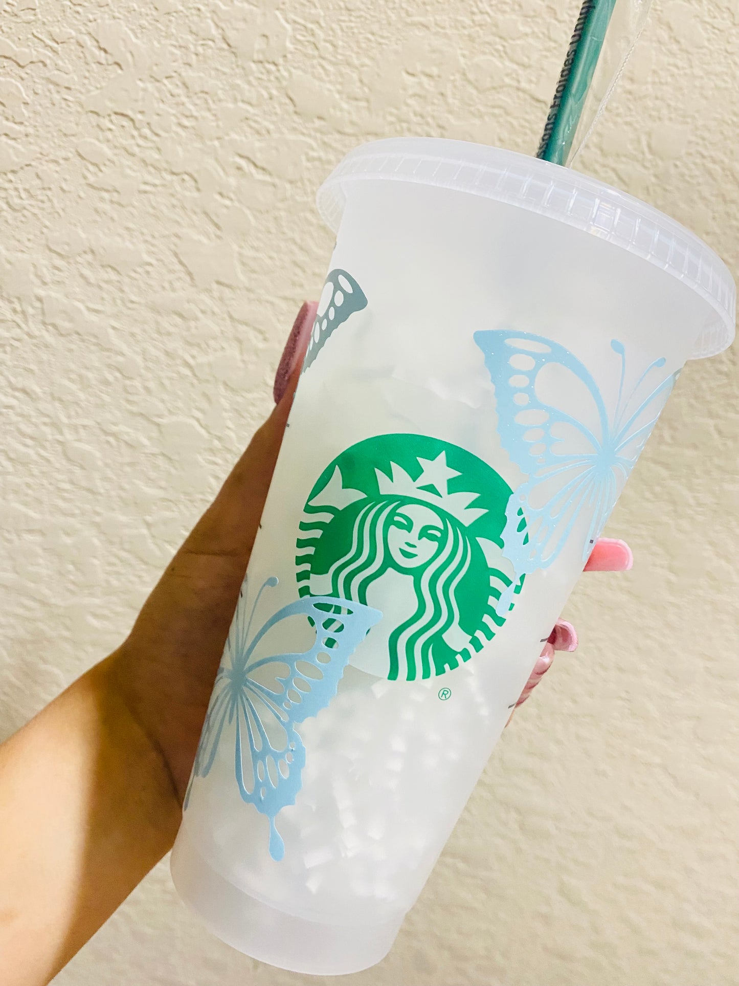Butterfly Starbucks Cups