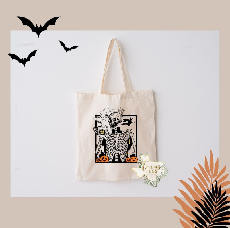 Dead Before Coffee - Tote Bag