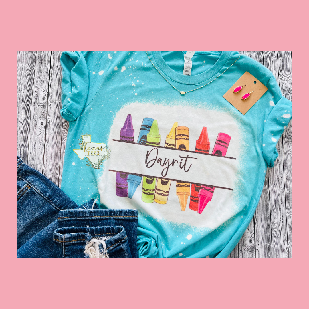 Teach in Color Tee - CUSTOMIZABLE