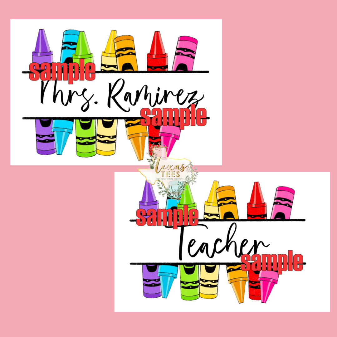 Teach in Color Tee - CUSTOMIZABLE