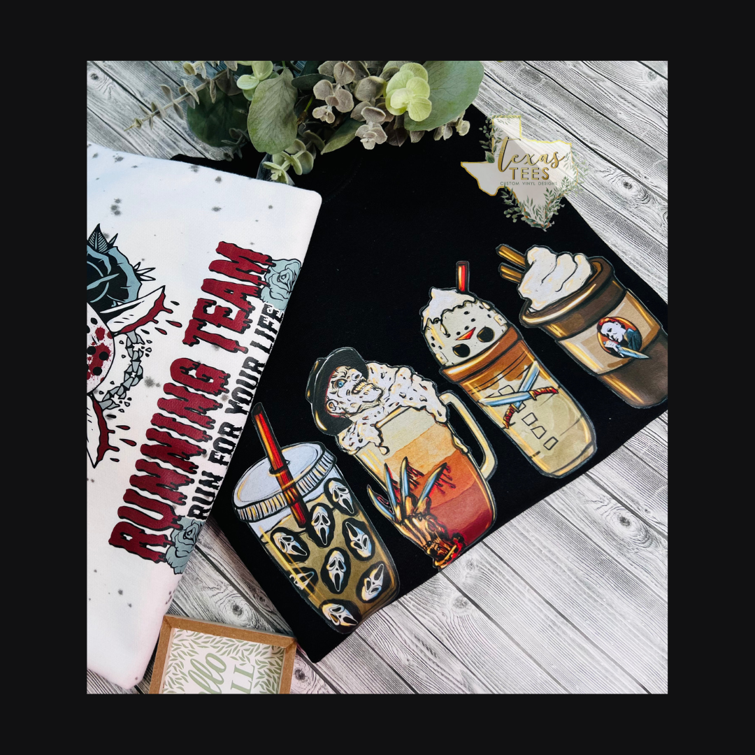 Horror Coffee Tee