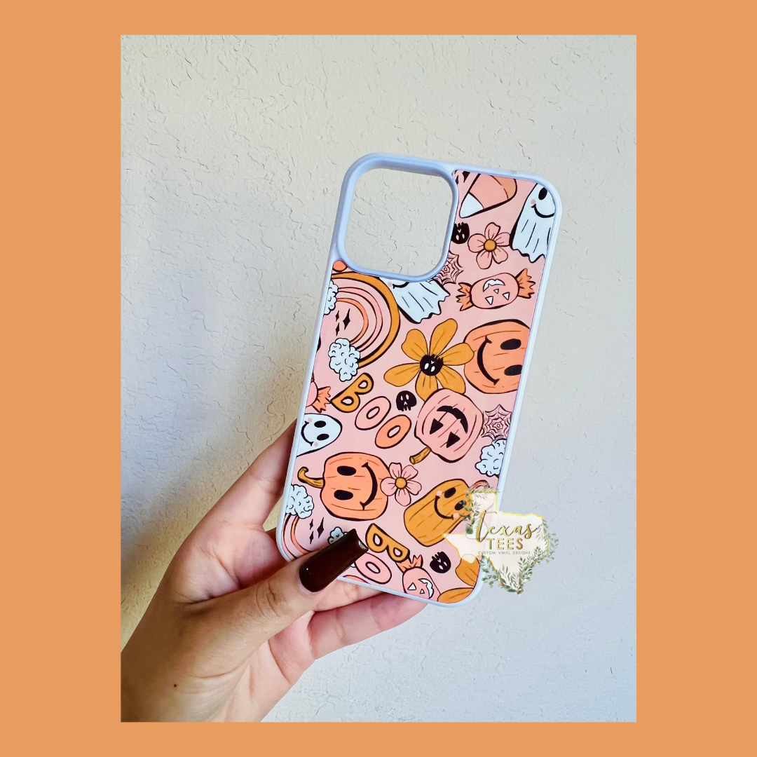 Retro-Spooky Phone Case