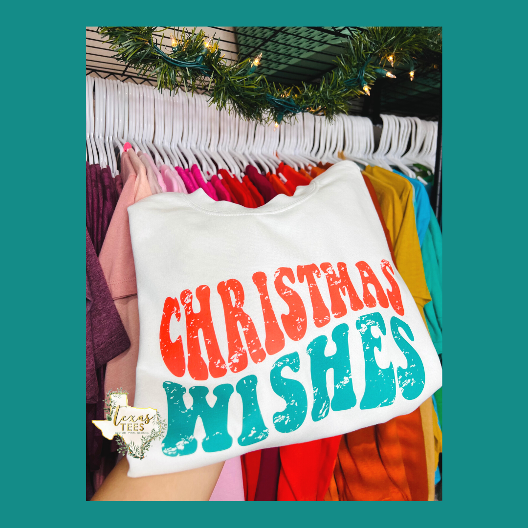 Christmas Wishes - Distressed