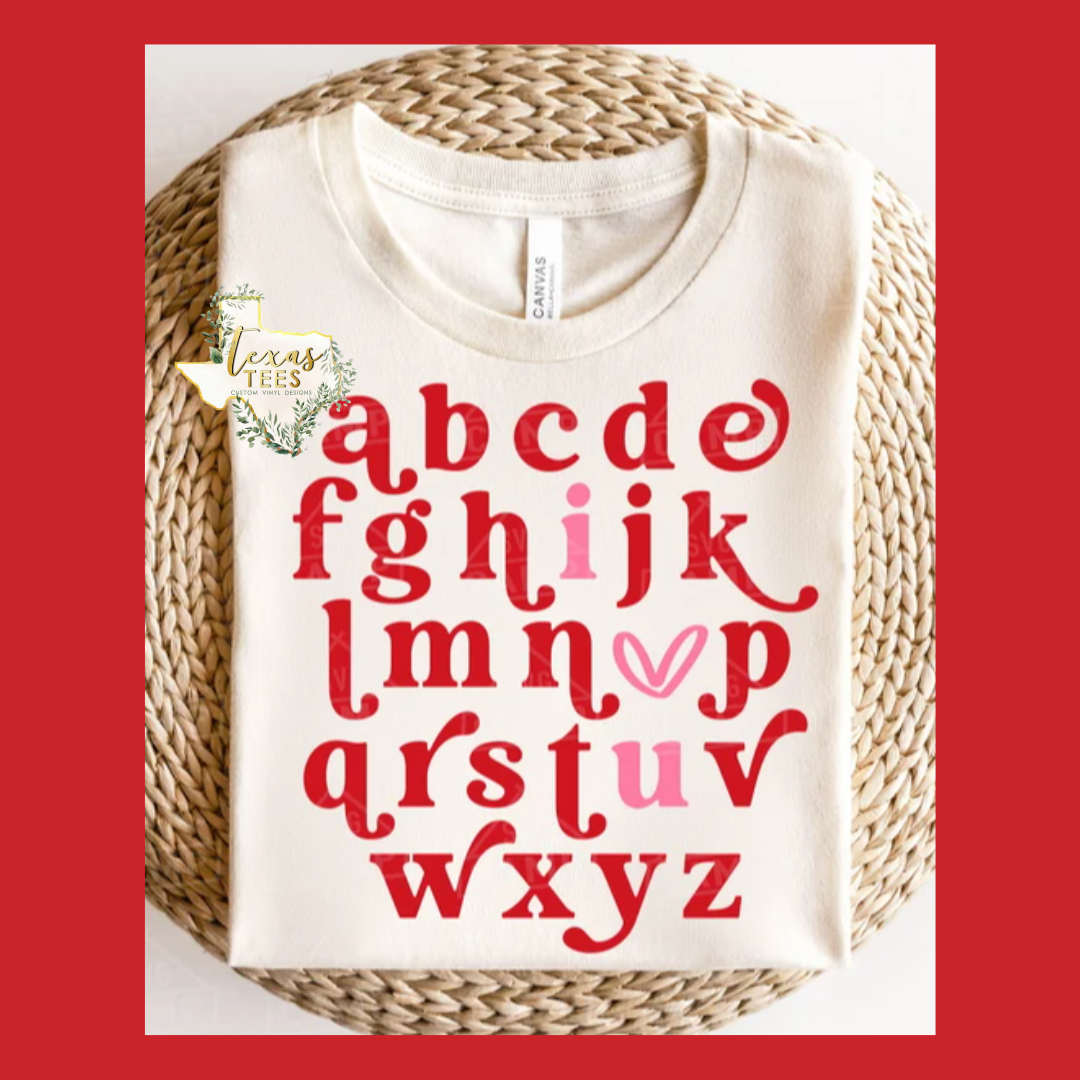 ABCD I LOVE YOU