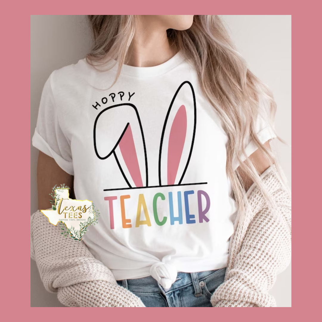 Hoppy Teacher Tee