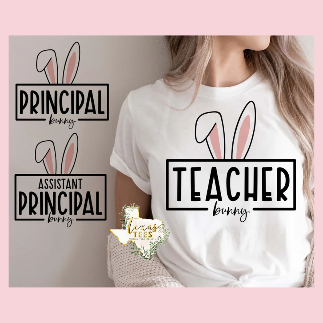 Education Title Bunny Tee