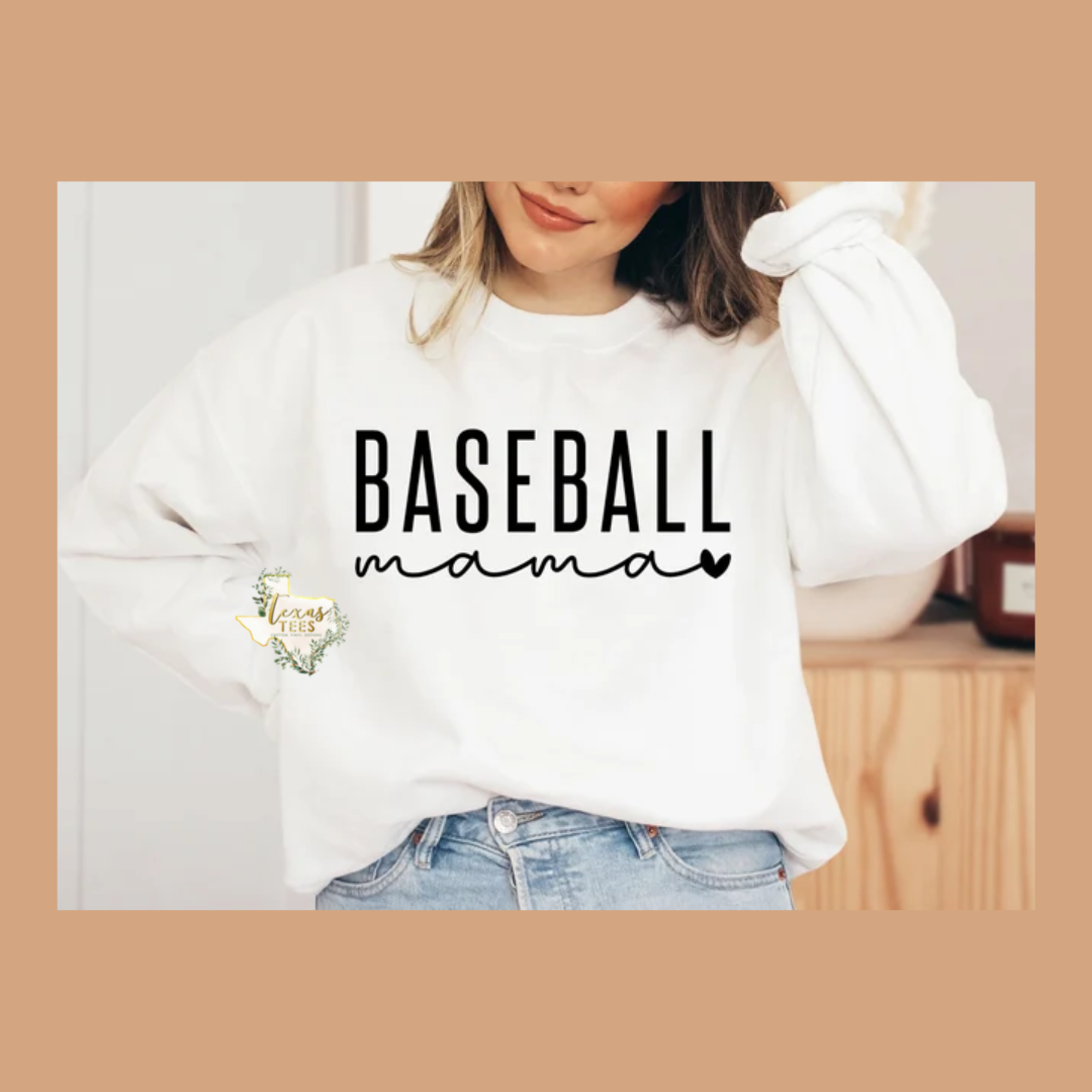Baseball Mama Minimalist Tee