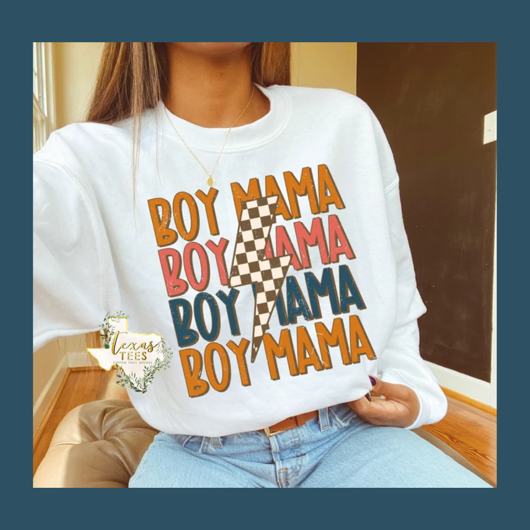 Boy Mama Bolt Tee