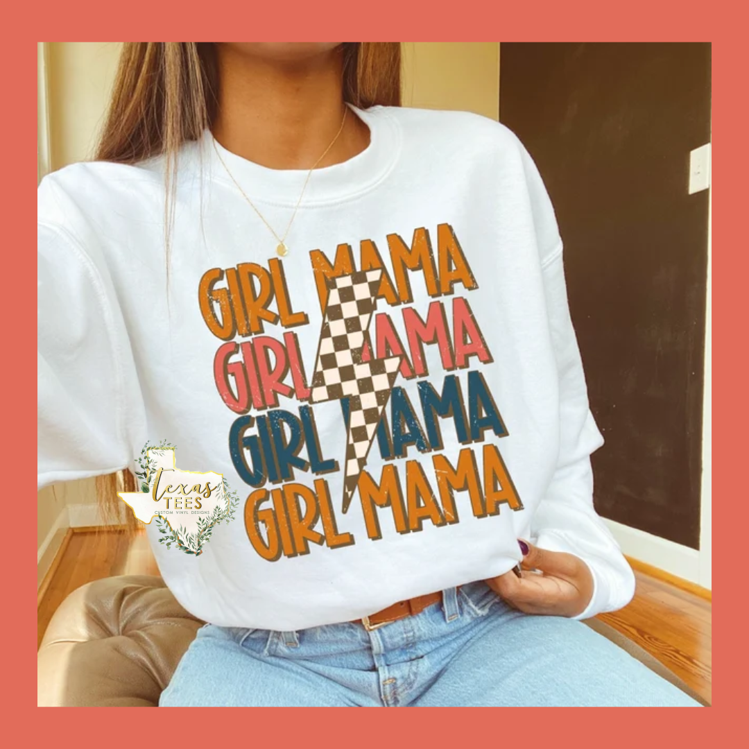 Girl Mama Bolt Tee