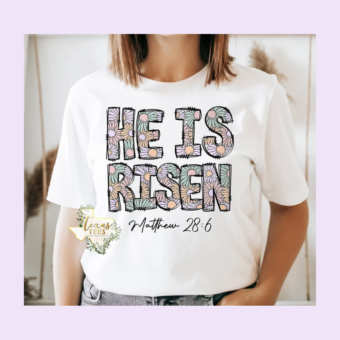 He Is Risen - Daisy Design