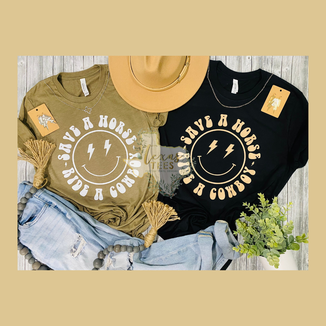 Save A Horse Ride A Cowboy Tee