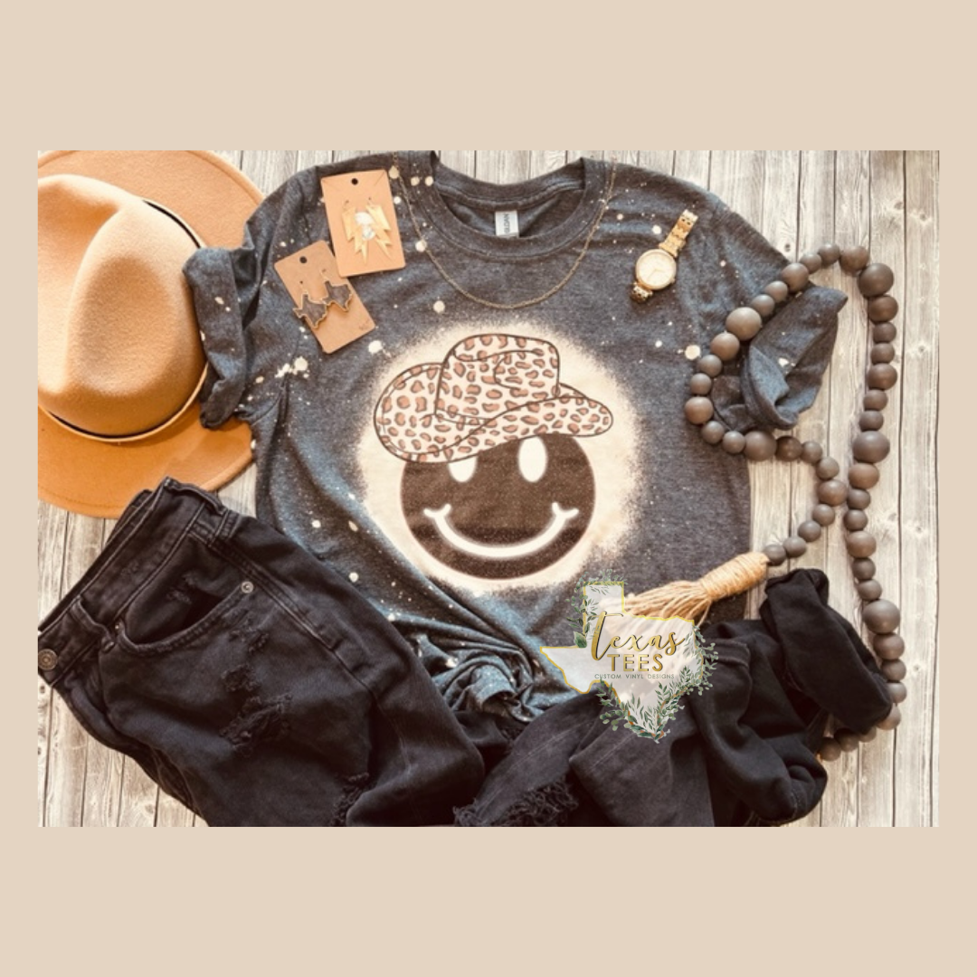 Smiley Cowboy Tee - Full Image