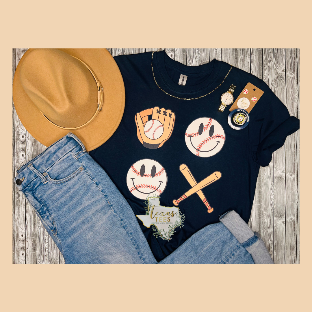 Smile, It's Baseball Season Tee