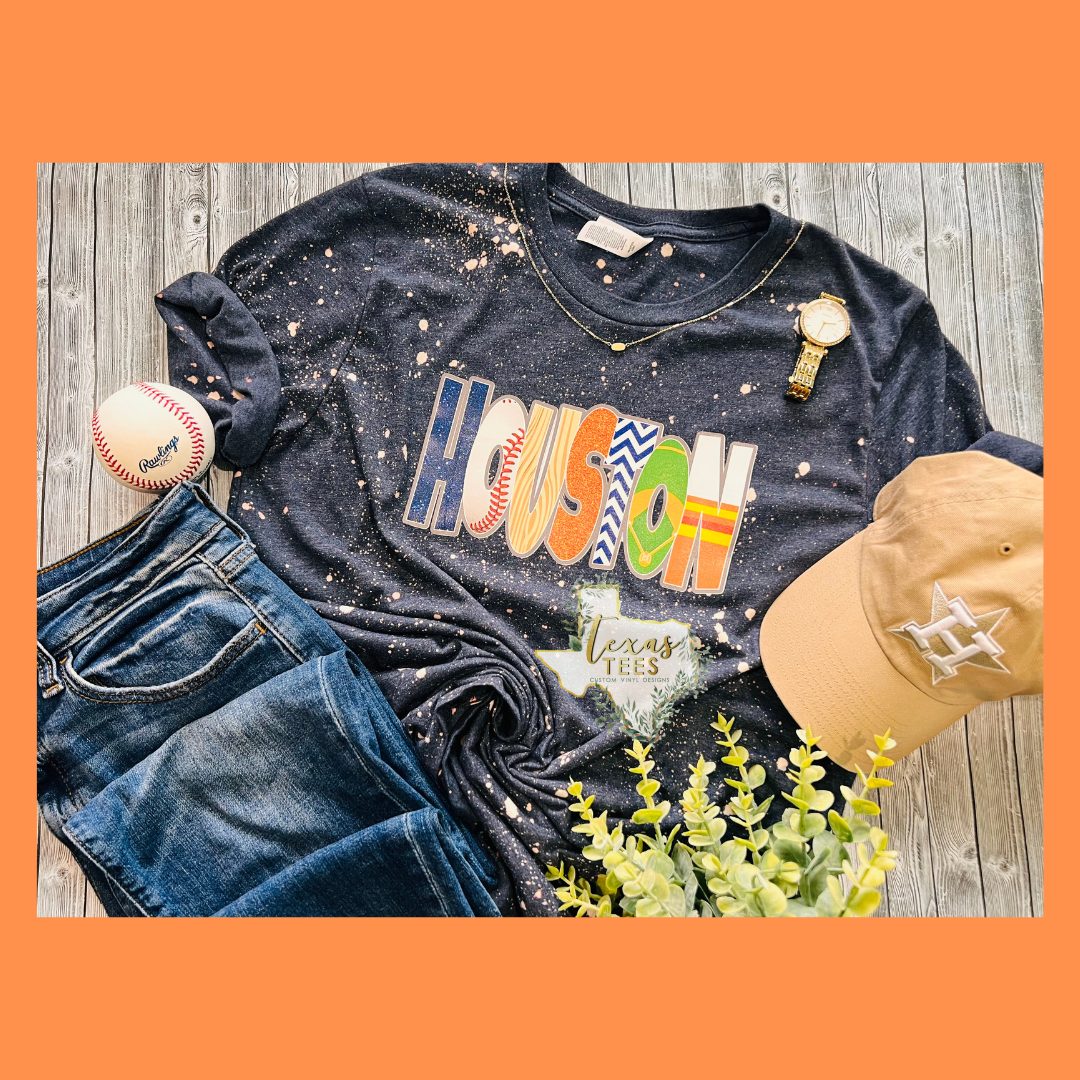 Houston Baseball Tee