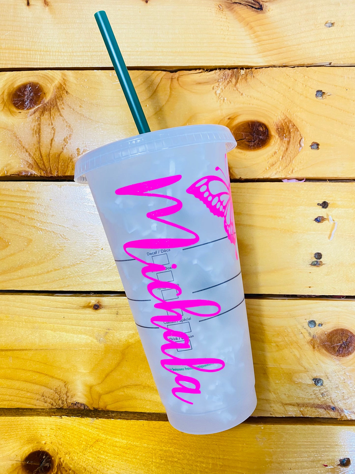 Butterfly Starbucks Cups
