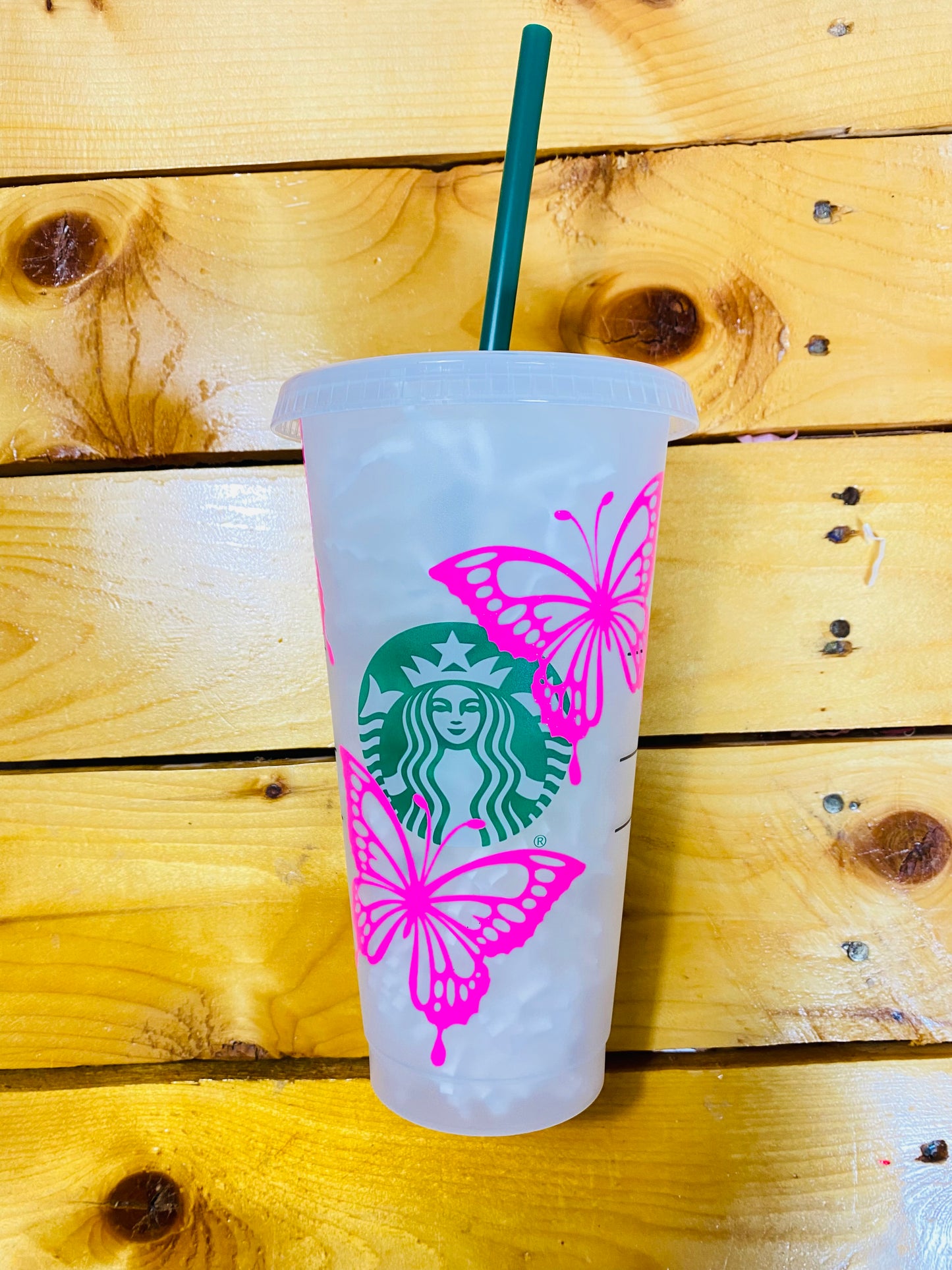 Butterfly Starbucks Cups