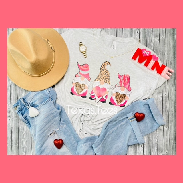 Valentine's Gnomes Tee
