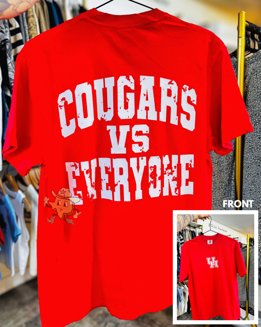 UH/Cougars Vs. Everyone - REGULAR TEE