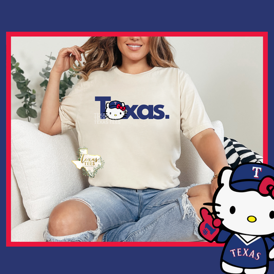 HK Texas BLUE LETTERING - KID SIZES