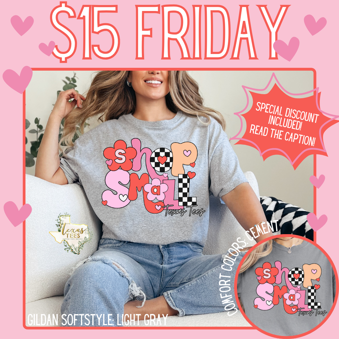 $15 FRIDAY : 3X - 5X